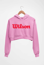 Load image into Gallery viewer, Wilson Crop HOODIE FOR WOMEN-Light Baby Pink-Ektarfa.online
