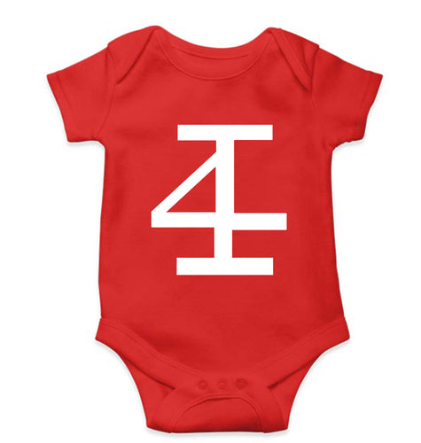4Invictus Kids Romper For Baby Boy/Girl-Red-Ektarfa.online