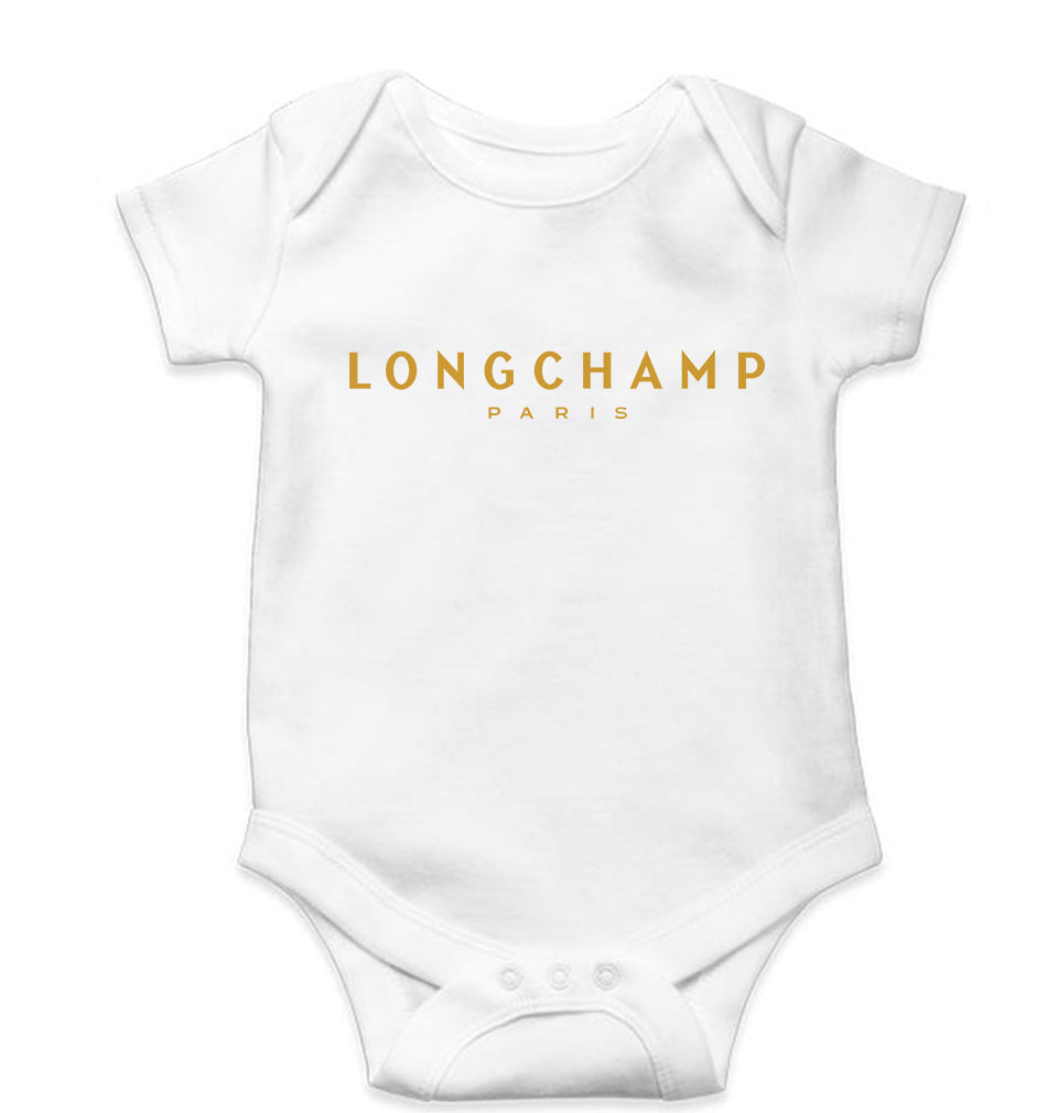 Longchamp Kids Romper For Baby Boy/Girl-White-Ektarfa.online