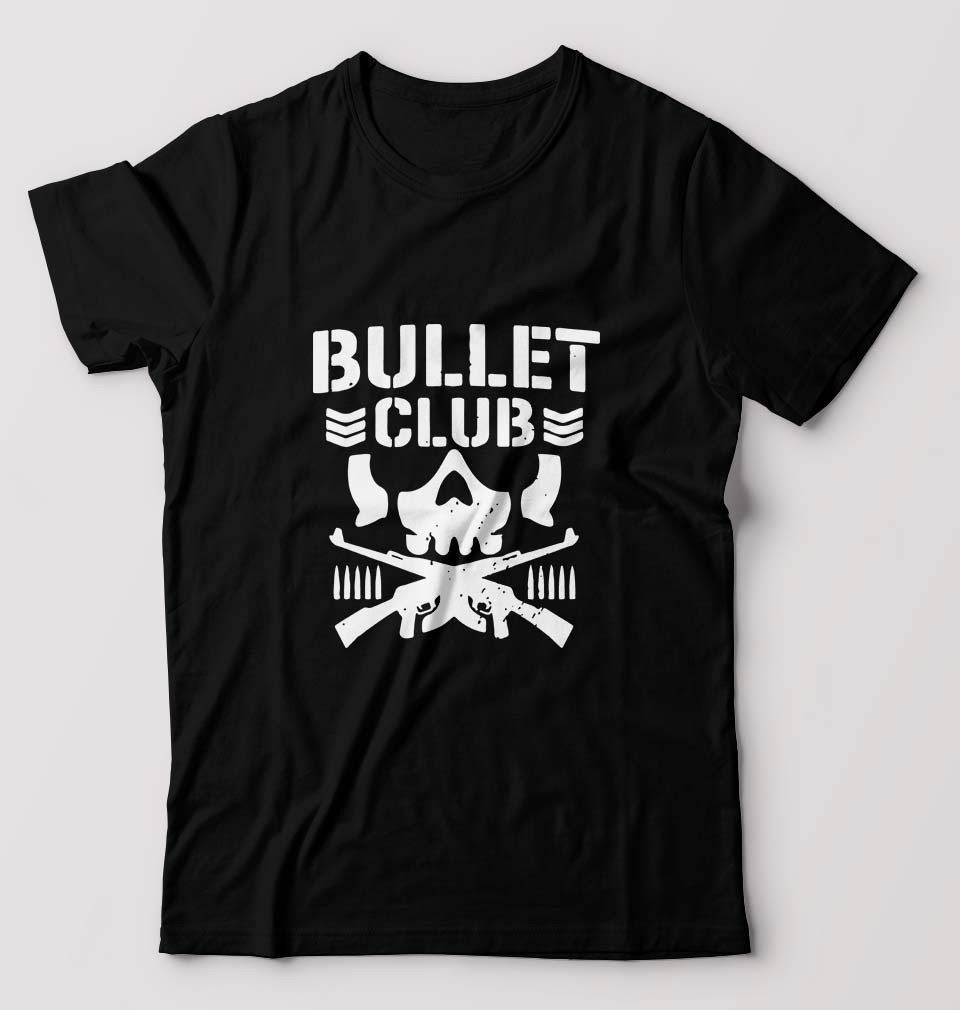 Bullet Club T-Shirt for Men-Black-Ektarfa.online