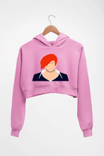 Load image into Gallery viewer, Lori yagami Crop HOODIE FOR WOMEN-Light Baby Pink-Ektarfa.online

