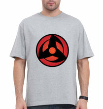 Load image into Gallery viewer, Sharingan Oversized T-Shirt for Men-Grey-Ektarfa.online
