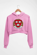 Load image into Gallery viewer, Harvard University Crop HOODIE FOR WOMEN-Light Baby Pink-Ektarfa.online
