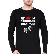 Load image into Gallery viewer, Gym Funny Full Sleeves T-Shirt for Men-Black-Ektarfa.online
