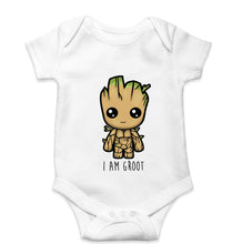 Load image into Gallery viewer, Groot Kids Romper For Baby Boy/Girl-0-5 Months(18 Inches)-White-Ektarfa.online
