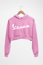 Load image into Gallery viewer, Vespa Crop HOODIE FOR WOMEN-Light Baby Pink-Ektarfa.online
