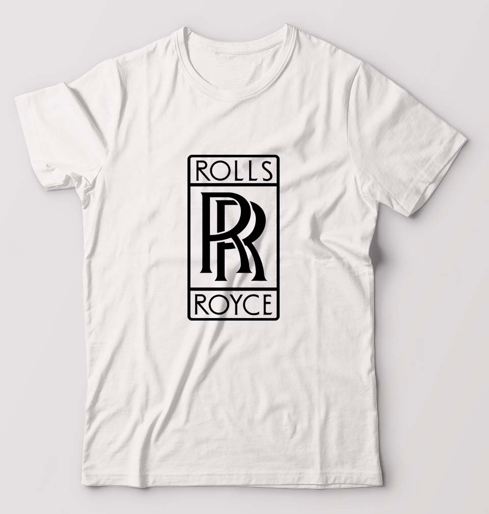 Rolls Royce T-Shirt for Men-White-Ektarfa.online
