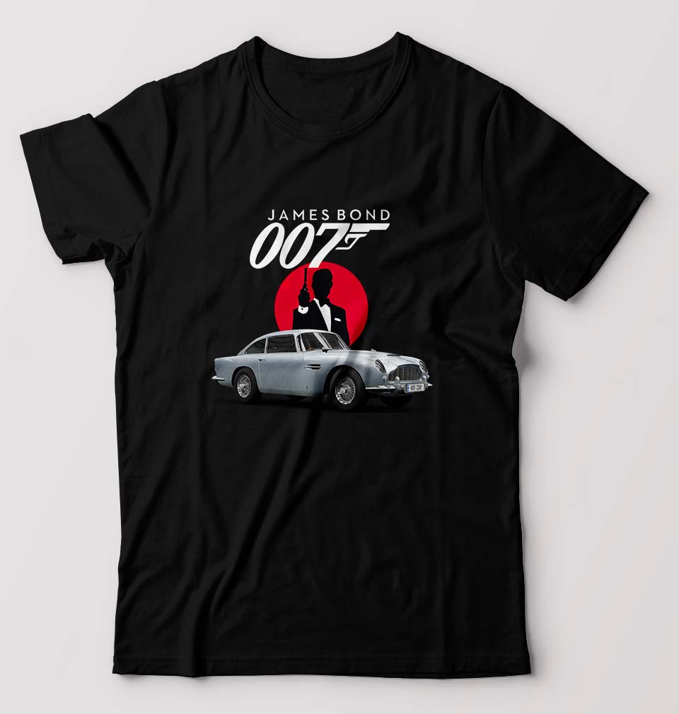 James Bond (007) T-Shirt for Men-Black-Ektarfa.online