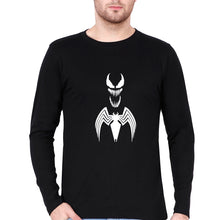 Load image into Gallery viewer, Venom Spiderman Superhero Full Sleeves T-Shirt for Men-Black-Ektarfa.online
