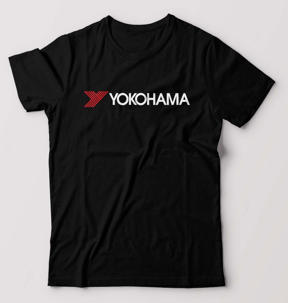 Yokohama T-Shirt for Men-Black-Ektarfa.online