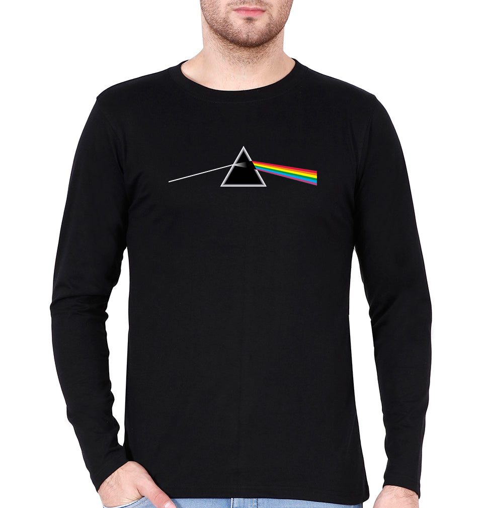 Pink Floyd Full Sleeves T-Shirt for Men-Black-Ektarfa.online
