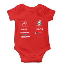 Load image into Gallery viewer, Mercedes AMG Petronas F1 2022 Team Kids Romper For Baby Boy/Girl
