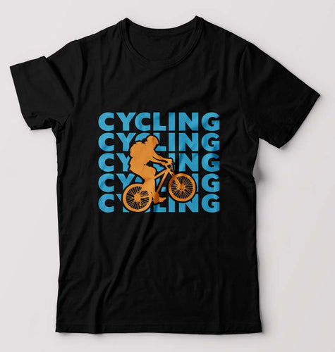 Cycling T-Shirt for Men-Black-Ektarfa.online