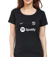 Load image into Gallery viewer, Barcelona 2022-23 T-Shirt for Women-Black-Ektarfa.online
