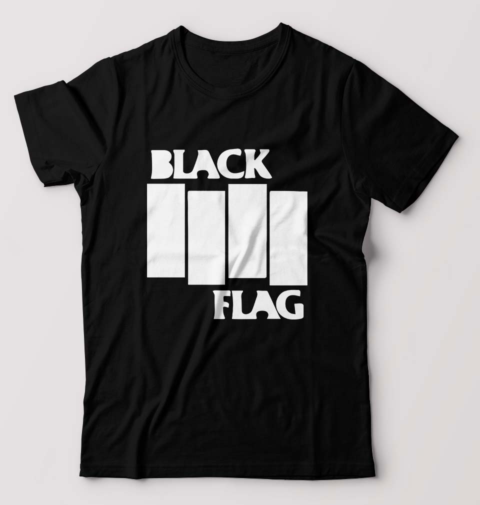 Black Flag T-Shirt for Men-Black-Ektarfa.online