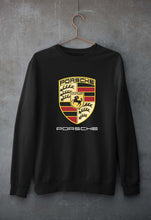 Load image into Gallery viewer, Porsche Logo Unisex Sweatshirt for Men/Women-Black-Ektarfa.online
