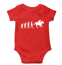 Load image into Gallery viewer, Horse Riding Kids Romper For Baby Boy/Girl-0-5 Months(18 Inches)-Red-Ektarfa.online
