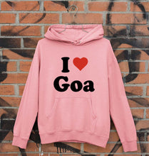 Load image into Gallery viewer, I Love Goa Unisex Hoodie for Men/Women-Light Baby Pink-Ektarfa.online
