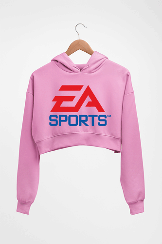 EA Sports Crop HOODIE FOR WOMEN-Light Baby Pink-Ektarfa.online