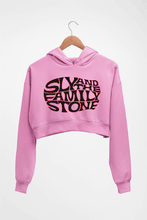 Load image into Gallery viewer, Sly and the Family Stone Crop HOODIE FOR WOMEN-Light Baby Pink-Ektarfa.online
