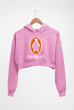 Load image into Gallery viewer, Penguin Crop HOODIE FOR WOMEN-Light Baby Pink-Ektarfa.online
