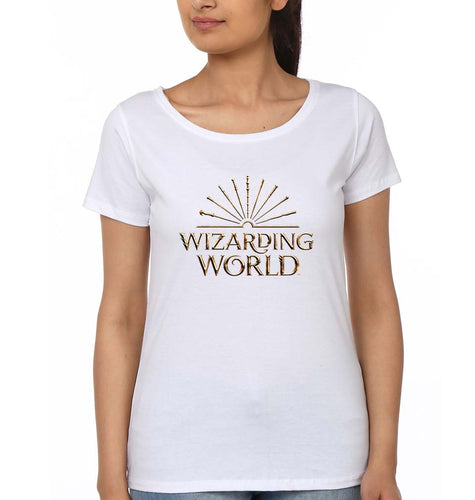 Wizarding World T-Shirt for Women-White-Ektarfa.online