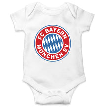 Load image into Gallery viewer, Bayern Munich Kids Romper For Baby Boy/Girl-0-5 Months(18 Inches)-White-Ektarfa.online
