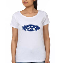 Load image into Gallery viewer, Ford T-Shirt for Women-White-Ektarfa.online
