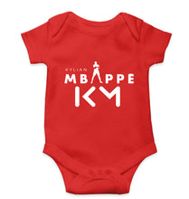 Load image into Gallery viewer, Kylian Mbappé Kids Romper For Baby Boy/Girl-0-5 Months(18 Inches)-Red-Ektarfa.online
