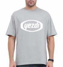 Load image into Gallery viewer, Yezdi Oversized T-Shirt for Men-Grey-Ektarfa.online
