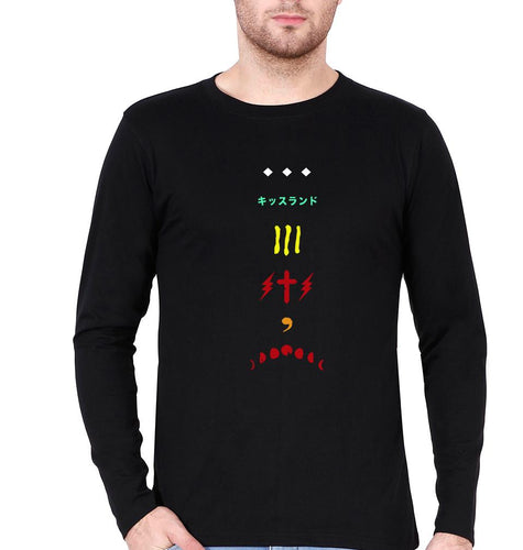 The Weeknd Full Sleeves T-Shirt for Men-Black-Ektarfa.online