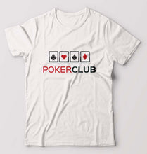 Load image into Gallery viewer, Poker T-Shirt for Men-White-Ektarfa.online
