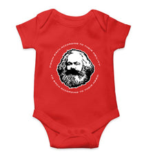 Load image into Gallery viewer, Karl Marx Kids Romper For Baby Boy/Girl-Red-Ektarfa.online
