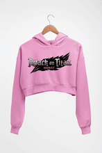 Load image into Gallery viewer, Attack on Titan Crop HOODIE FOR WOMEN-Light Baby Pink-Ektarfa.online
