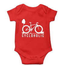 Load image into Gallery viewer, Cycloholic Kids Romper For Baby Boy/Girl-0-5 Months(18 Inches)-RED-Ektarfa.online
