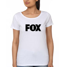 Load image into Gallery viewer, Fox T-Shirt for Women-White-Ektarfa.online
