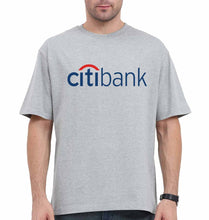 Load image into Gallery viewer, Citibank Oversized T-Shirt for Men-Grey-Ektarfa.online
