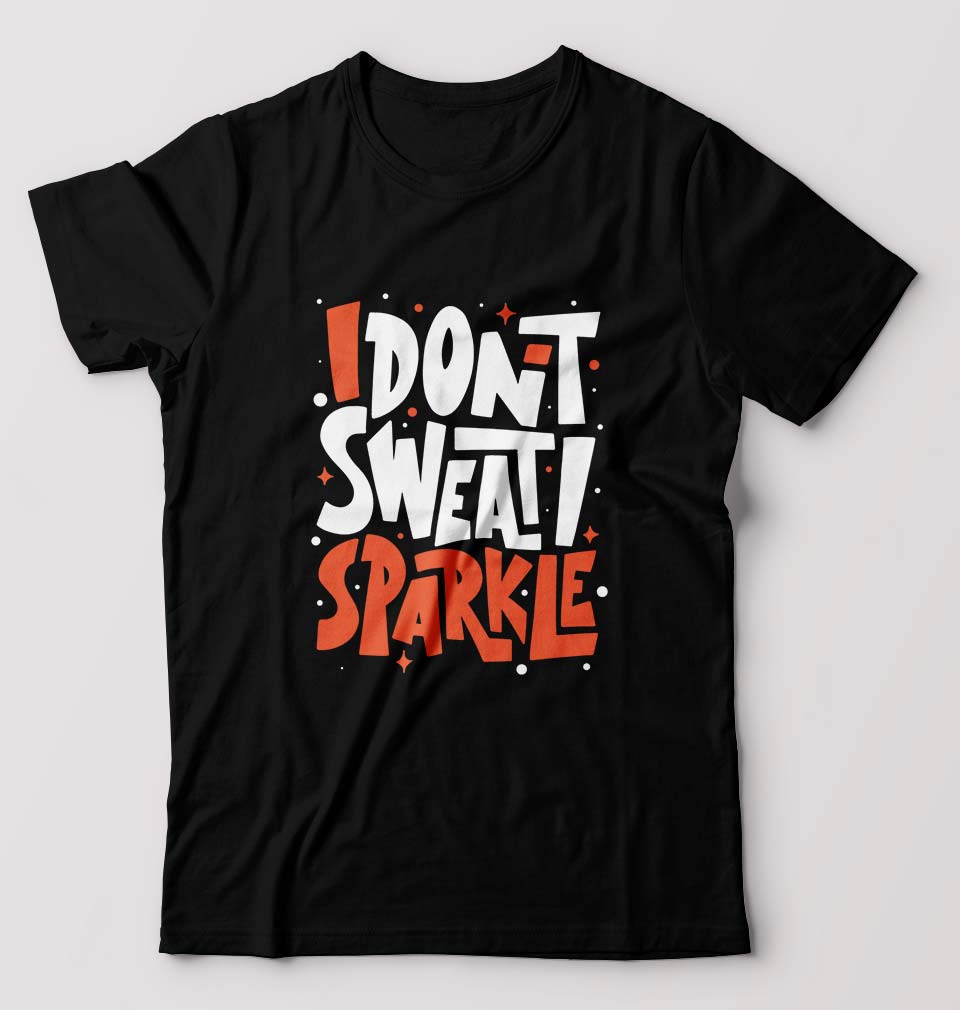 Gym Sweat T-Shirt for Men-Black-Ektarfa.online