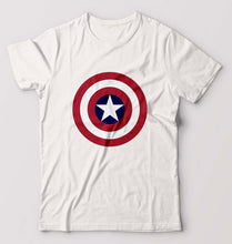 Load image into Gallery viewer, Captain America T-Shirt for Men-White-Ektarfa.online
