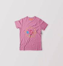 Load image into Gallery viewer, Dog Positive Vibes Kids T-Shirt for Boy/Girl-Pink-Ektarfa.online
