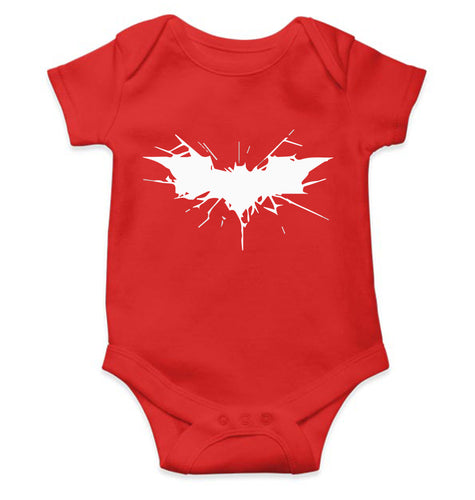 Batman Kids Romper For Baby Boy/Girl-0-5 Months(18 Inches)-RED-Ektarfa.online