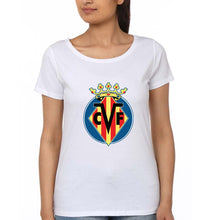 Load image into Gallery viewer, Villarreal T-Shirt for Women-White-Ektarfa.online

