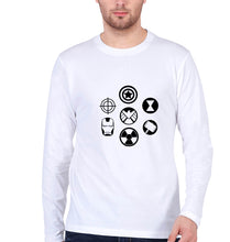 Load image into Gallery viewer, Marvel Superhero Full Sleeves T-Shirt for Men-White-Ektarfa.online
