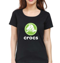 Load image into Gallery viewer, Crocs T-Shirt for Women-Black-Ektarfa.online
