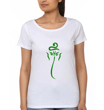 Load image into Gallery viewer, Ganpati JI(Ganesh) T-Shirt for Women-White-Ektarfa.online
