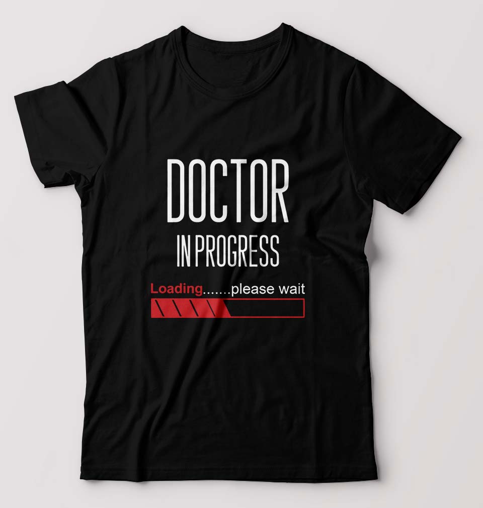 Doctor in progress T-Shirt for Men-Black-Ektarfa.online