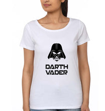 Load image into Gallery viewer, Star Wars Darth Vader T-Shirt for Women-White-Ektarfa.online
