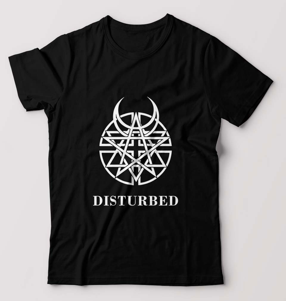 Disturbed T-Shirt for Men-Black-Ektarfa.online