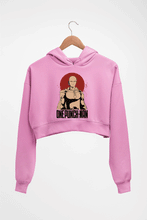 Load image into Gallery viewer, One-Punch Man Crop HOODIE FOR WOMEN-Light Baby Pink-Ektarfa.online
