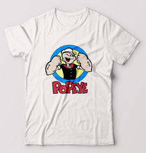Load image into Gallery viewer, Popeye T-Shirt for Men-White-Ektarfa.online
